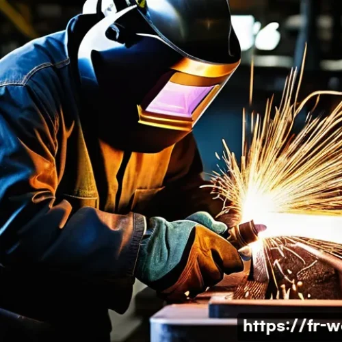 Home 17 용접 시험 대비 예상 문제 - **Prompt 1: The Focused Artisan**
"A highly skilled and focused welder meticulously performing T...